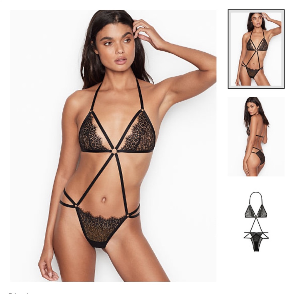 NWOT Strappy Lace Teddy